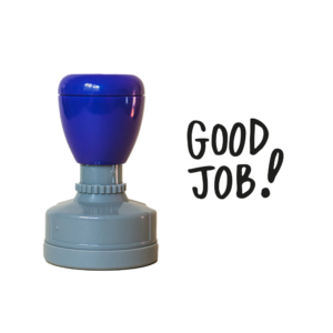 Teach stamp - good job