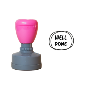 well done teacher stamp